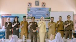 PROGRAM JAKSA MASUK SEKOLAH BERBAGI MAKAN SIANG GRATIS DENGAN TEMA BAHAYA KEKERASAN SEKSUAL DAN BULLYING.